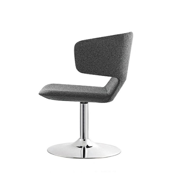 Leisure Type Wing Chair with Chrome Base