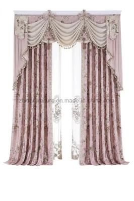 European Style Luxury Fabric Curtain Home Textile Curtain