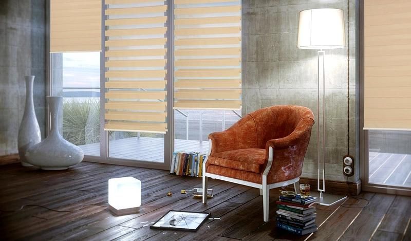 Rolling Honeycomb Blinds Sliding Track