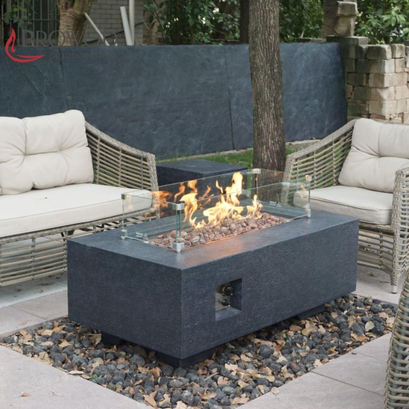 Customzied High Quality Propane Gas Fire Pits Table/ Propane Coffee Table