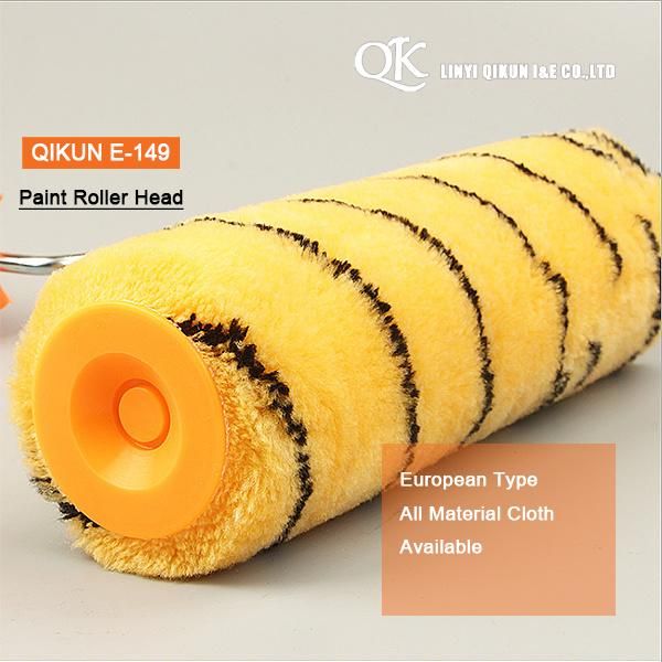 E-146 Hardware Decorate Paint Hardware Hand Tools Acrylic Polyester Mixed Yellow Double Strips Fabric Paint Roller Brush