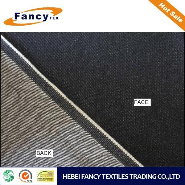 100pct Cotton Indigo Color Raw Denim Fabric