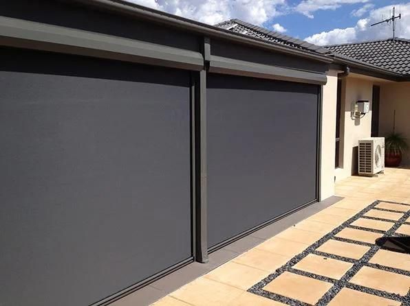 Electrical Remote Control Outdoor Roller Blinds