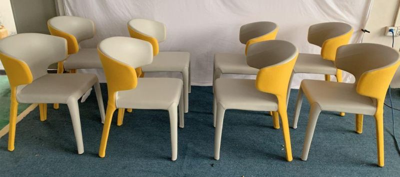 Classic Design Replica Fabric Injection Moulded Foam Hola Dining Chair