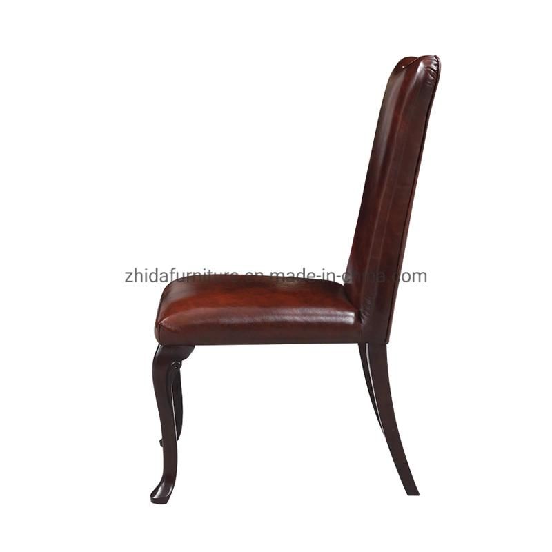 Restaurant Furniture Antique Style American Style Wooden Dining Chair