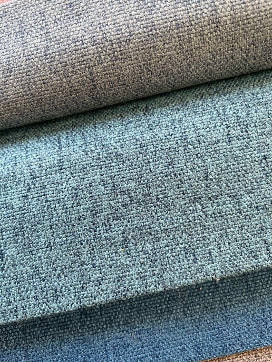 100%Polyester Linen Fabric Sofa Fabric Ready Goods (S2024)