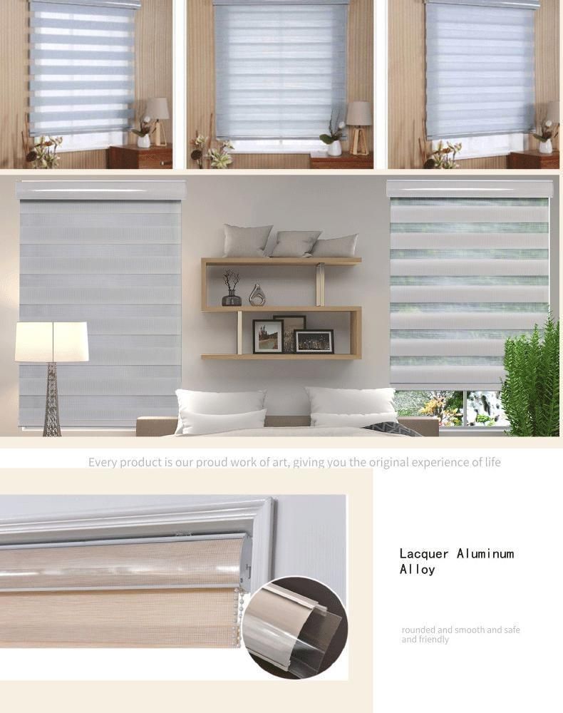 Motorized Zebra Blinds Electric Rainbow Shutters