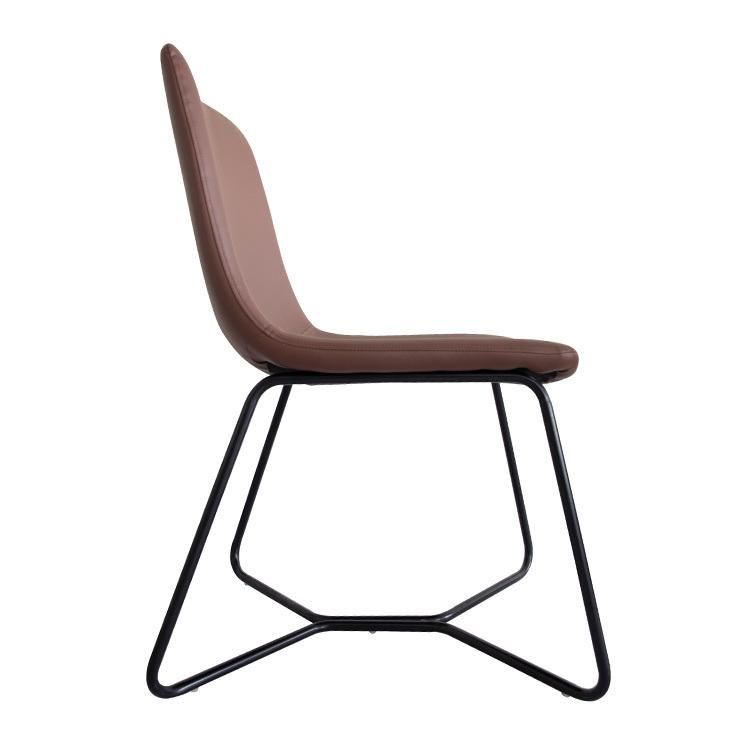 Modern Furniture Living Room Furniture Restaurant PP PU Cushion Molding Dining Chairs