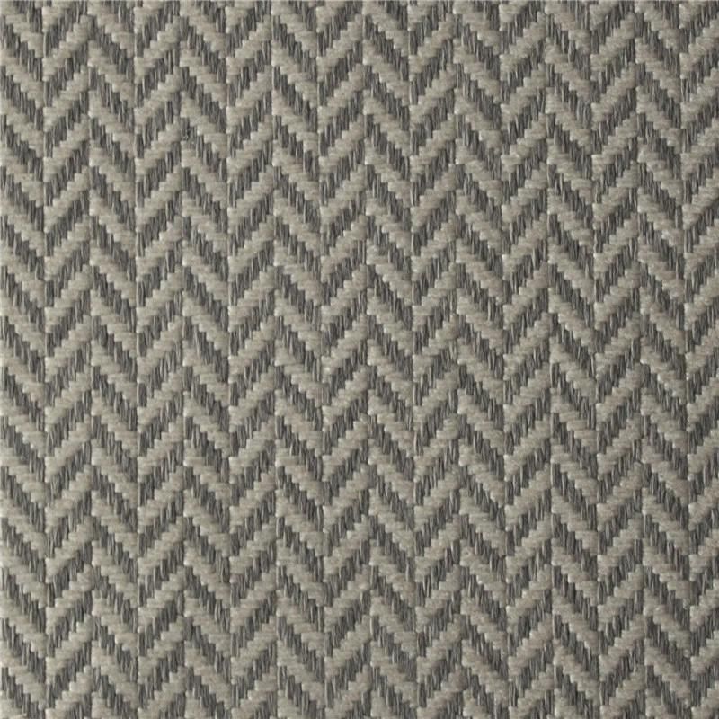 Hotel Sofa Material Classic Herringbone Pattern Upholstery Furniture Fabric