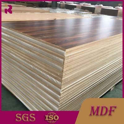 1220*2440 Melamine 5mm MDF Board Melamine MDF Blockboard