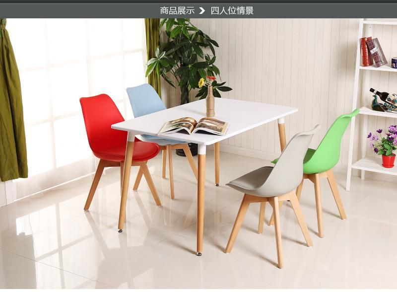 Sillas Comedor Plastic Dining Chair Modern Lounge Chair for Home Furniture