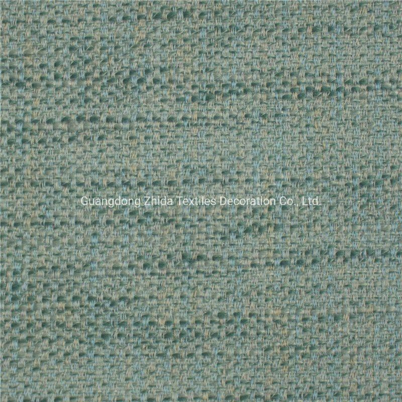 Two-Tone Polyester Texture Yard Dyed Upholstery Sofa Covering Fabric