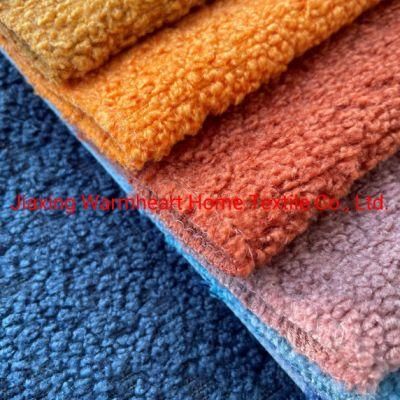 Popular Teddy Fur Woven Fabric Sofa Fabric Furniture Fabric Decorative Cloth Upholstery Fabric (WH35)