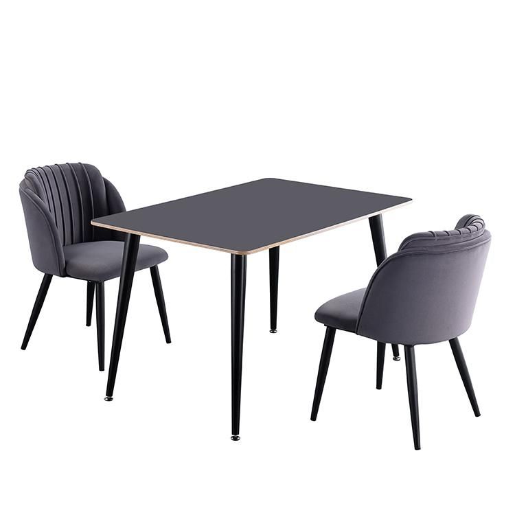 2021 New Restaurant Modern Restaurant Fabric Dining Dining Velvet Chairs