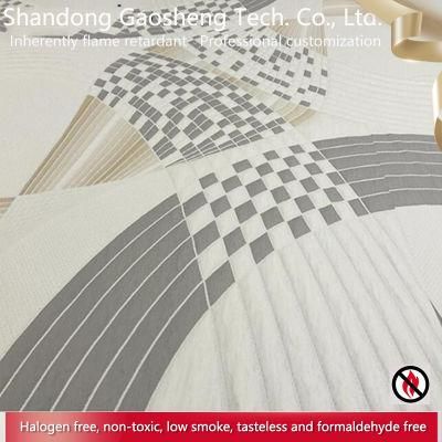 Custom Design Fire Retardant Polyester Jacquard Knitted Mattress Fabric