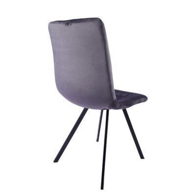 Simple Style Wholesale Wedding Modern Iron Tube Restaurant Hotel Dining Chair