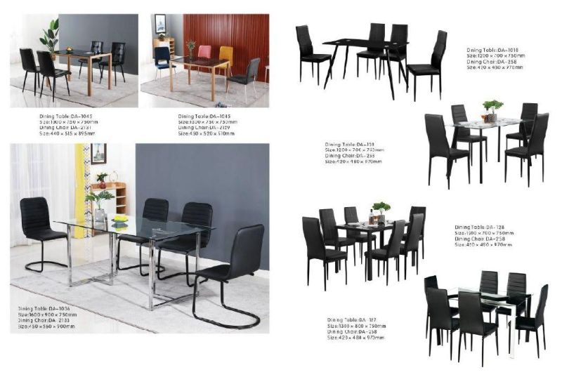 China Wholesale Home Furniture Manufacture Wholesale Fabric or Leather Dining Chair