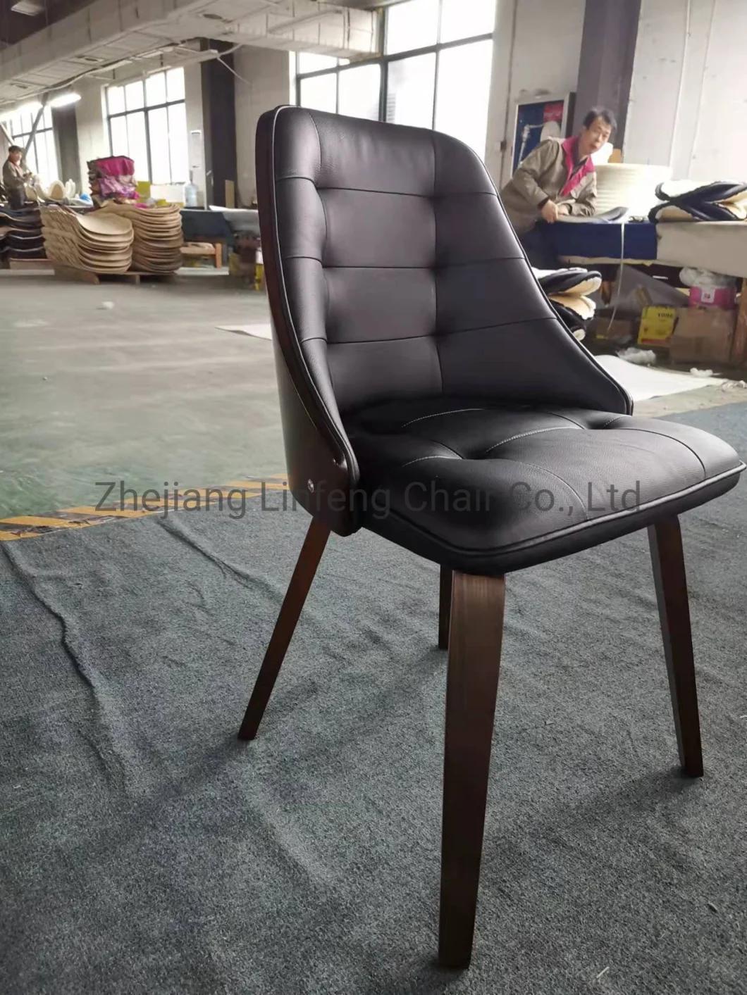 Wholesale Restaurant Stacking Chair Plywood Dining Chair for Coffee Shop