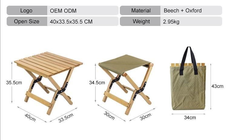 China Garden Wood Folding Leisure Chair