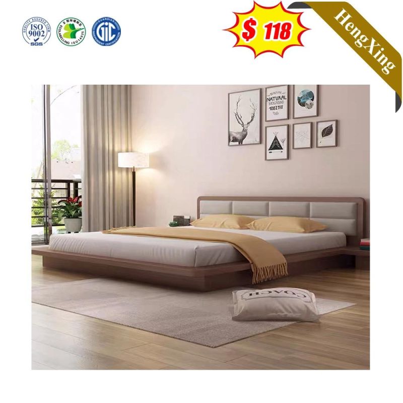 Unadjustable Simple Double Frame Folding Furniture Bedroom Bed