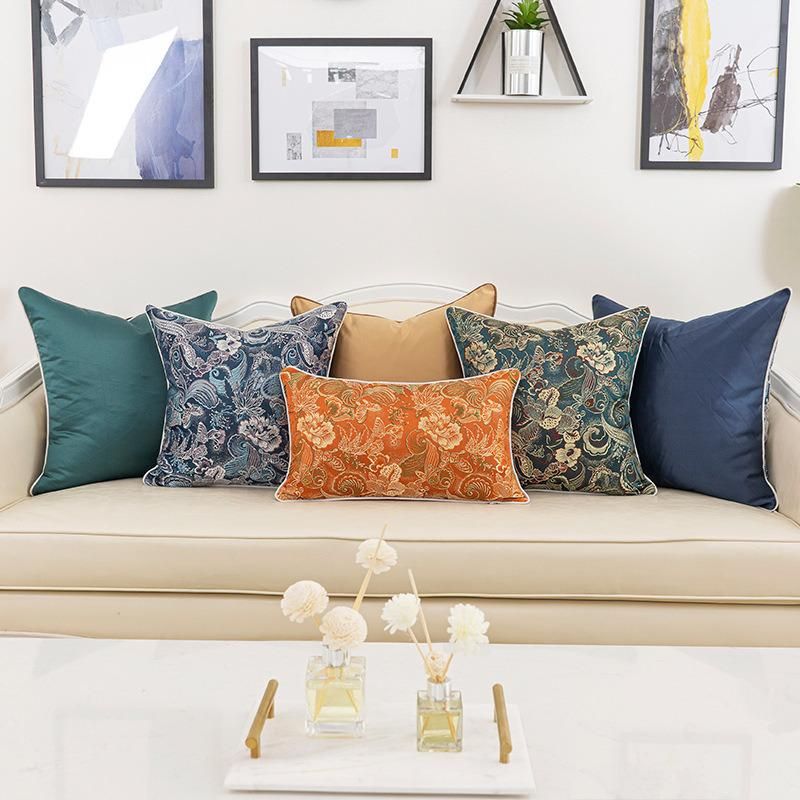 New Jacquard Fabric Sofa Cushion Classic Sofa Cushion Cover