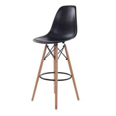 Chaise Barber Solid Wood Leg Modern Bar Dining Chair Dsw Bar Stool Modern for Sale