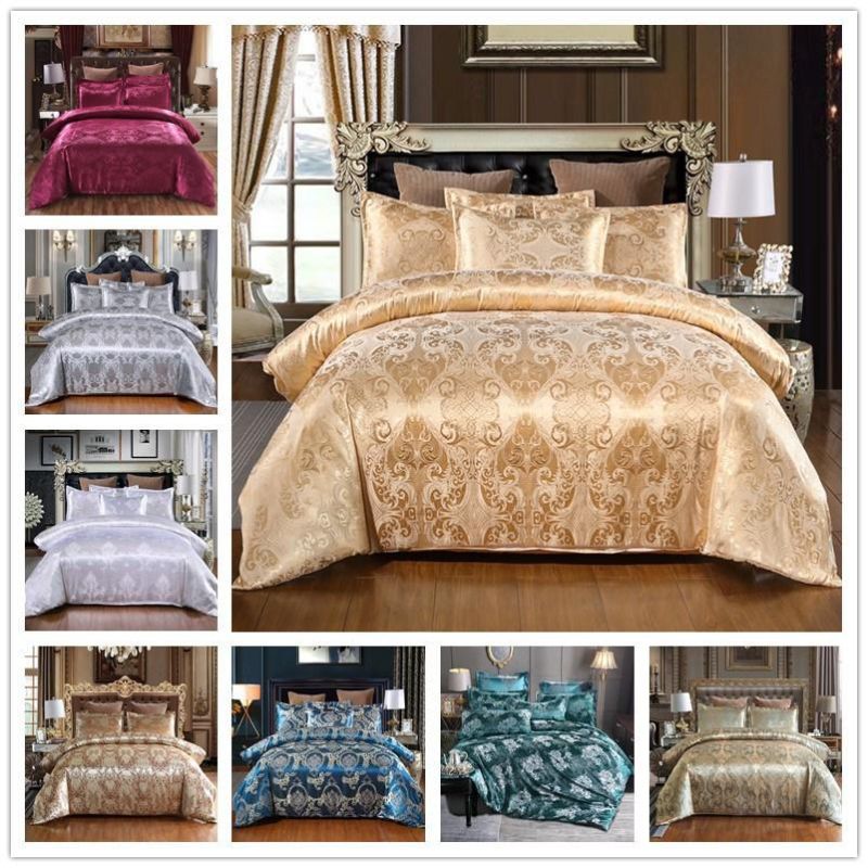 Winde Home Bedding Jacquard Fabric Home Used Bedding Set 9PCS Dubai Luxury Bed Comforter Set