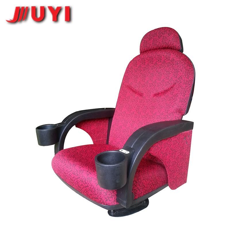 Jy-613 Rotary Fabric High Quality Theater Auditiorium Chair Movie Cinema Seating