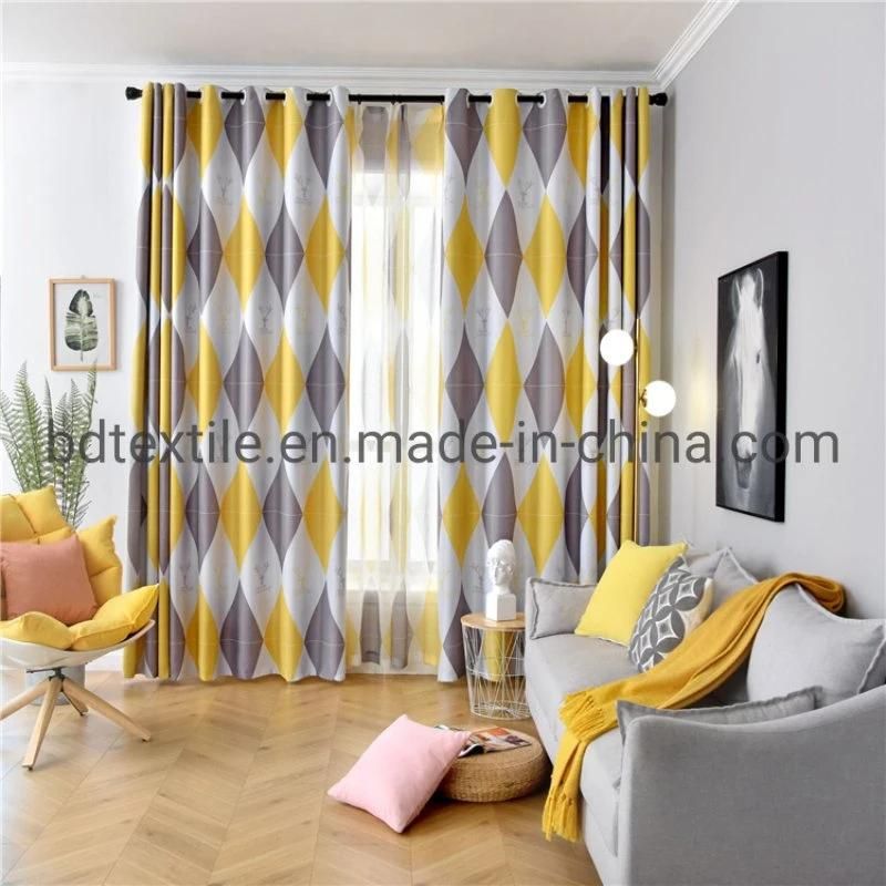 High Quality Jacquard Roller Blind Curtain Fabric Continuous Sheer Curtain