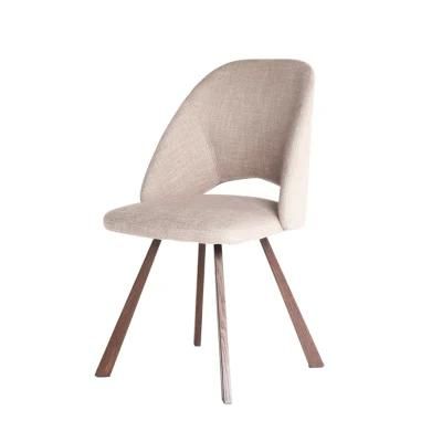 Wood Venner OEM Dining Chair Fabric Dining Furniture