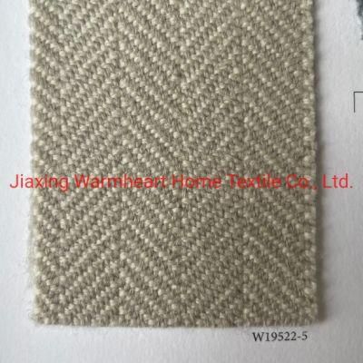 100%Wool Sofa Fabric for Panel Curtain Furniture Chair Pillow Fabric with Ready Goods (W19522)