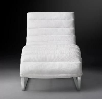 Oviedo Chaise Fabric Chaise Lounge Chair