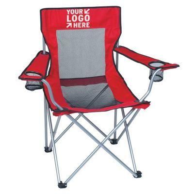 Mesh Folding Chair with Carrying Bag