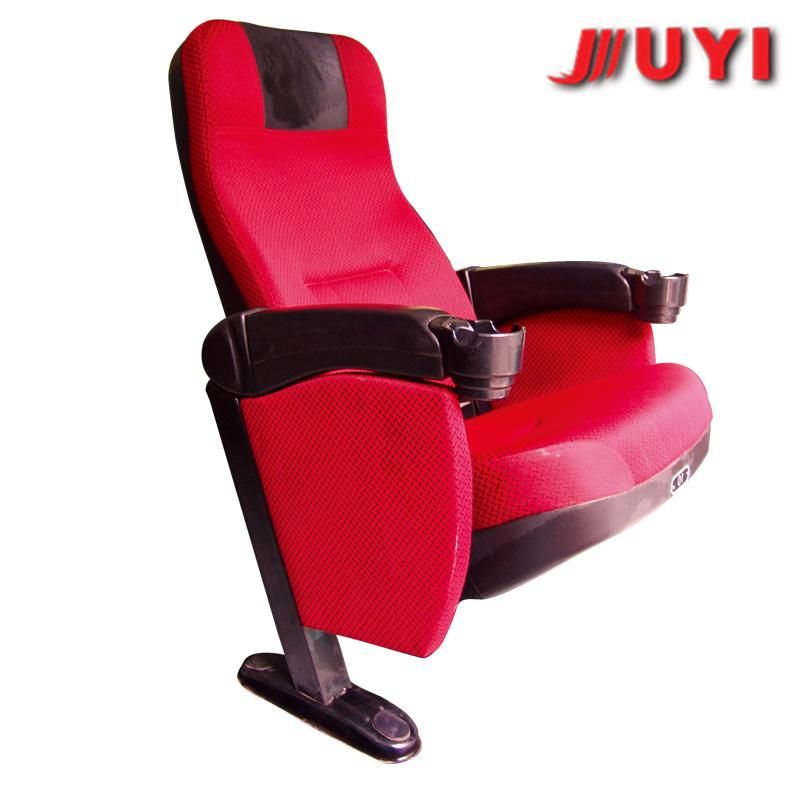 Wholesale Factory Price Cinema Chair Leather Outer Cover High Rebound Sponge PP Armrest Wood and Leather Folding Chairs Jy-617