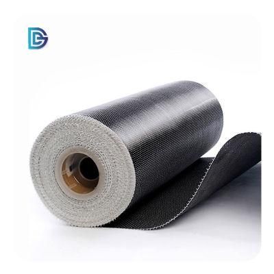 China Factory High Tensile Strength Ud Carbon Fiber Building Reinforcement Fabric