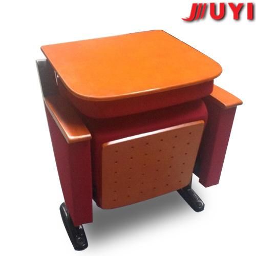 VIP Brand Indoor Upholstery Folding Auditorium Lecture Stackable Wooden Theater Chair Stackable Chairs for The Theater Jy-601