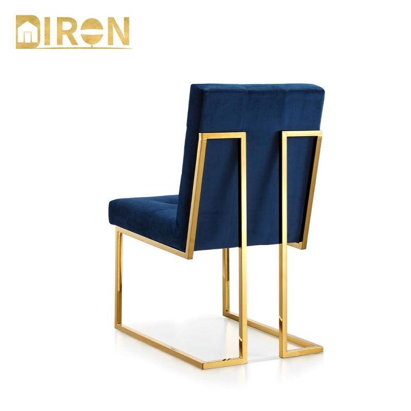 China Wholesale Modern High Quality Stainless Steel Dining Restaurant Chair