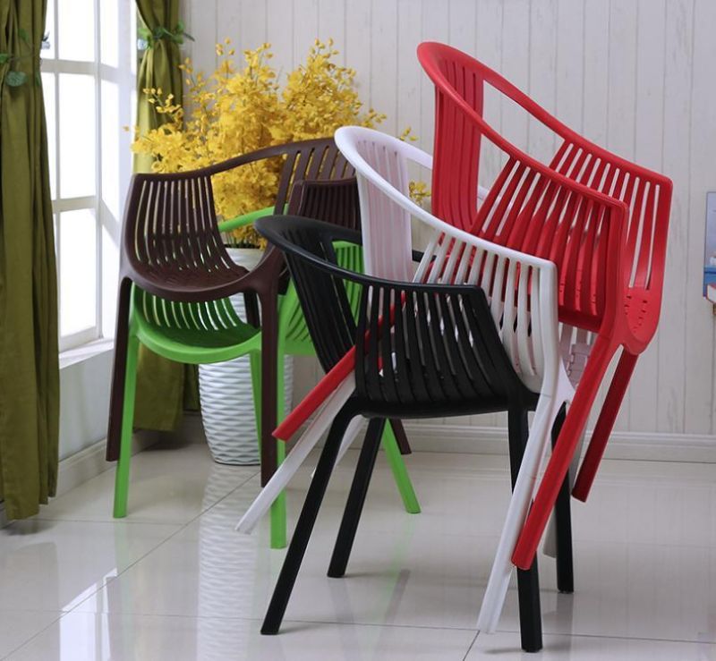 Kursi Tamu Minimalis Plastic Tube Type Chair Latest Restaurant Furniture Black Chairs