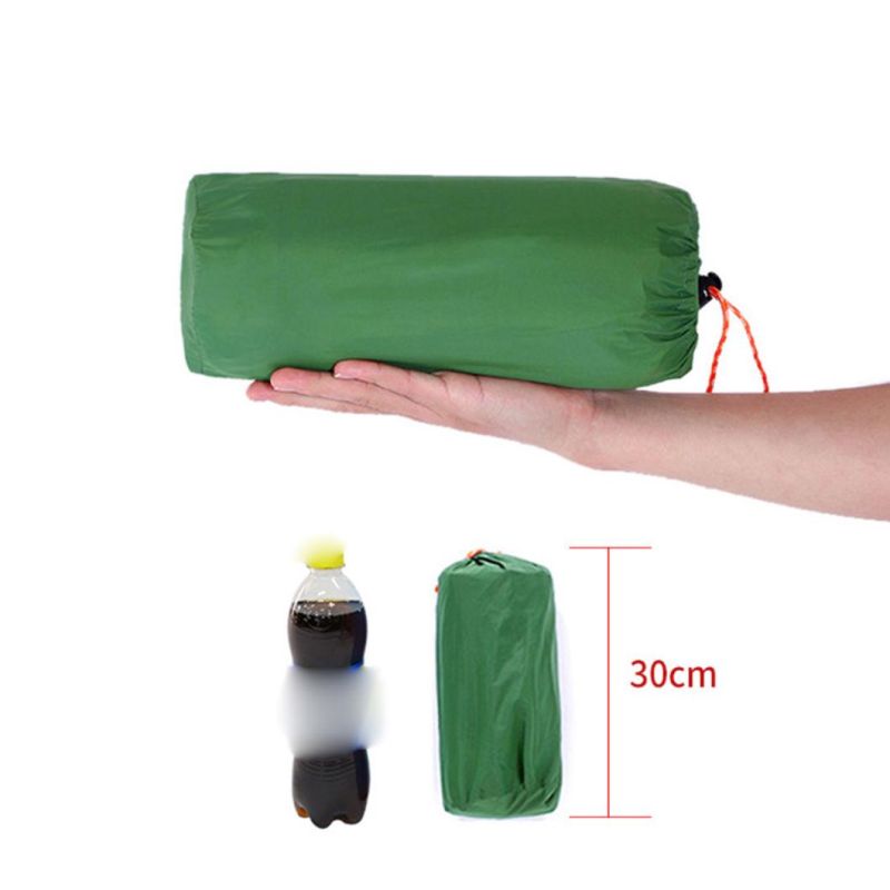 Double Inflatable Camping Mattress Widened Outdoor Air Bed Lunch Mat Waterproof Mat TPU Double Inflatable Pillow