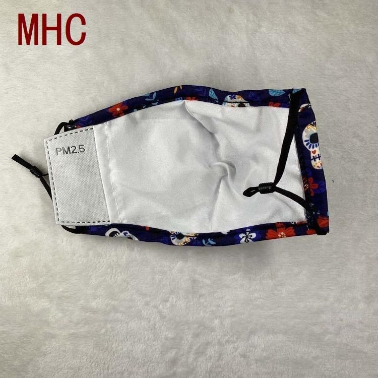 Cooling High-Strength Printed Fabric Classic Monogram Washable Pm2.5 Filter Dust Masks