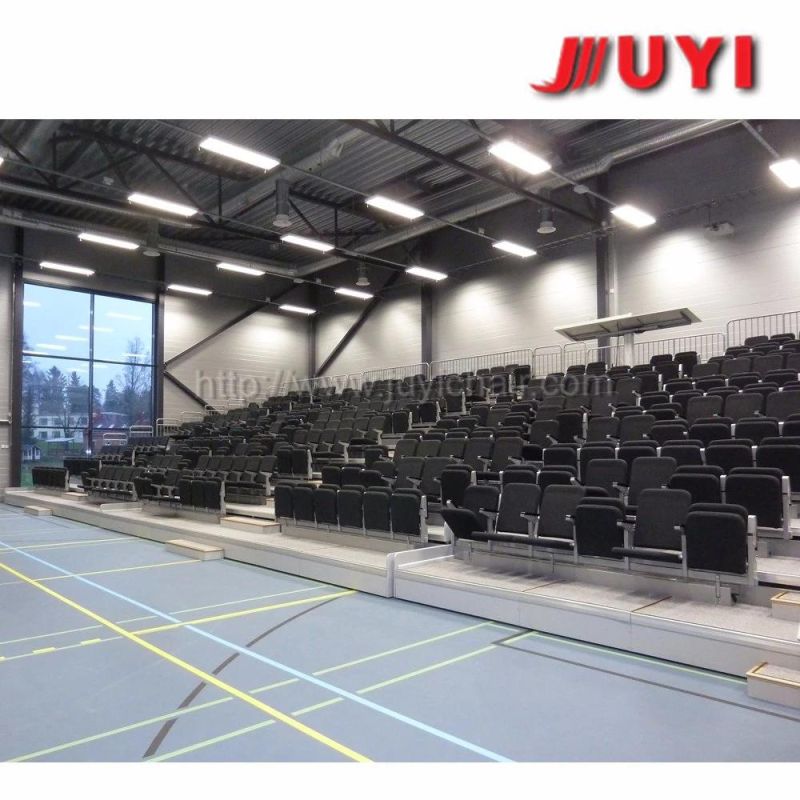 Manufactory Jy-768 Fire-Resistant Automatic Telescopic Arena Retractable Seating Bleacher & Tribune for Multi-Purpose Use