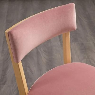 High Quality Restaurant Dining Chair with Metal Legs China Manufacturer