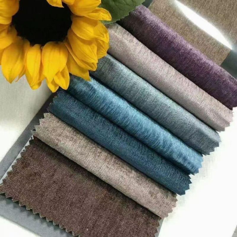 Double Sided Chenille Shading Curtain Sofa Fabric