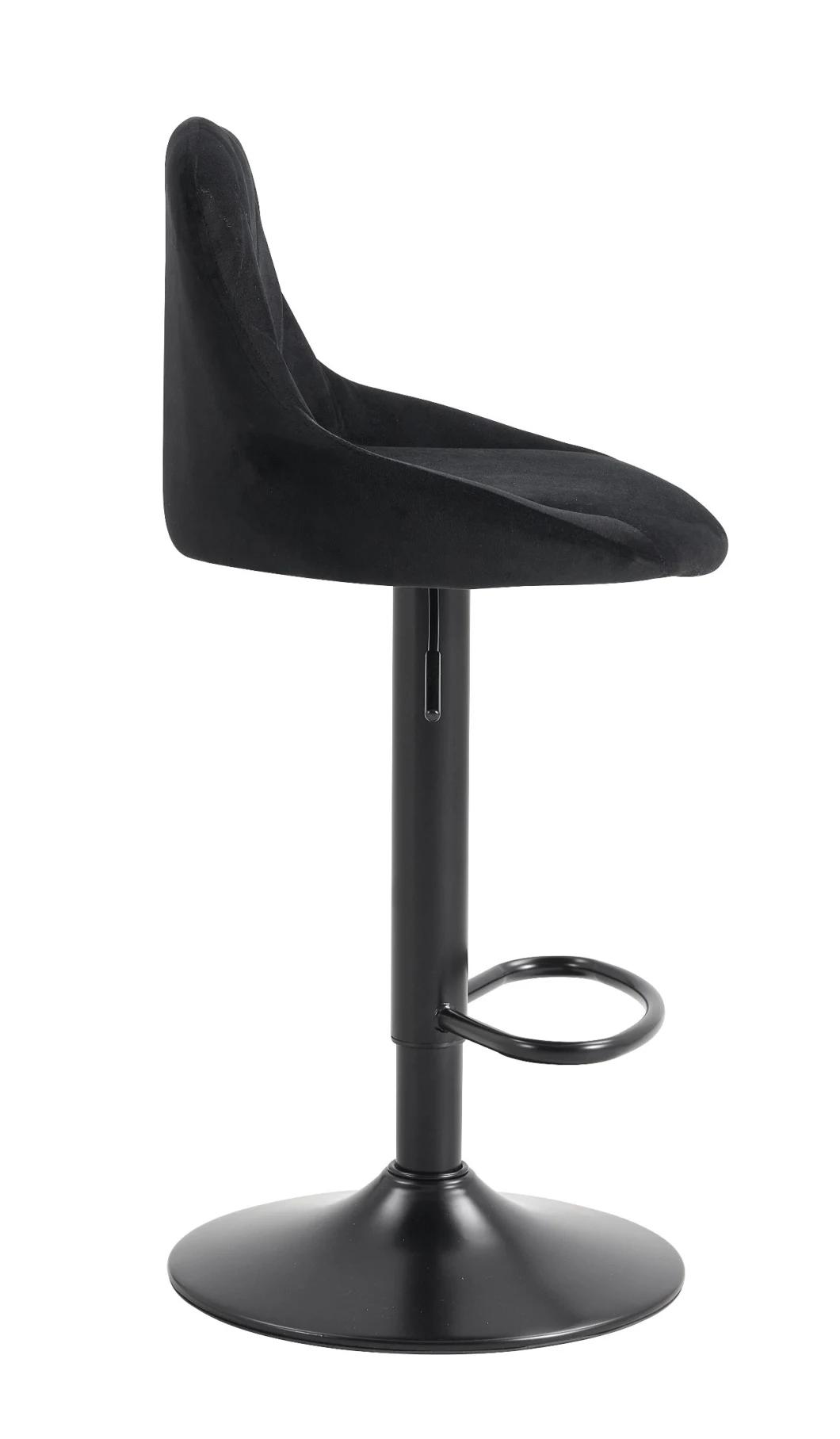 Best Selling Modern Cheap Comfortable PU Leather Swivel Adjustable Bar Stool