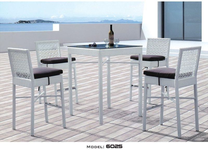 Outdoor Bar Set Wicker Bar Furniture PE Rattan Bar Table