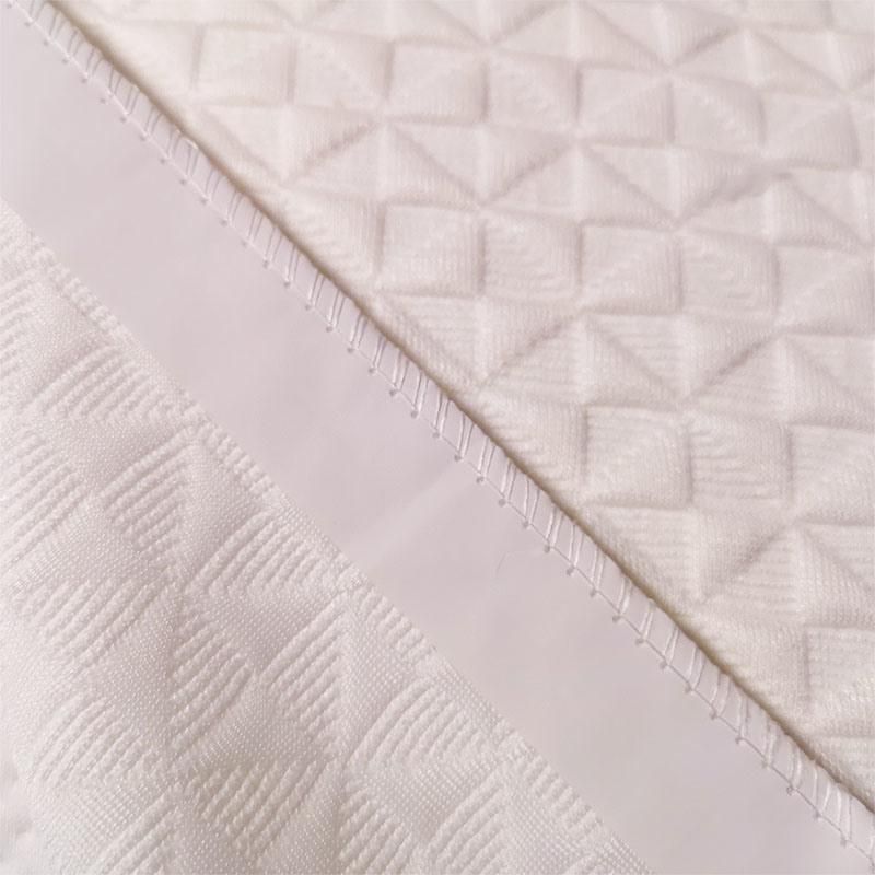 High Quality 3D Knitted Jacquard Bamboo Mattress Ticking Fabric Latex Protector Fabric