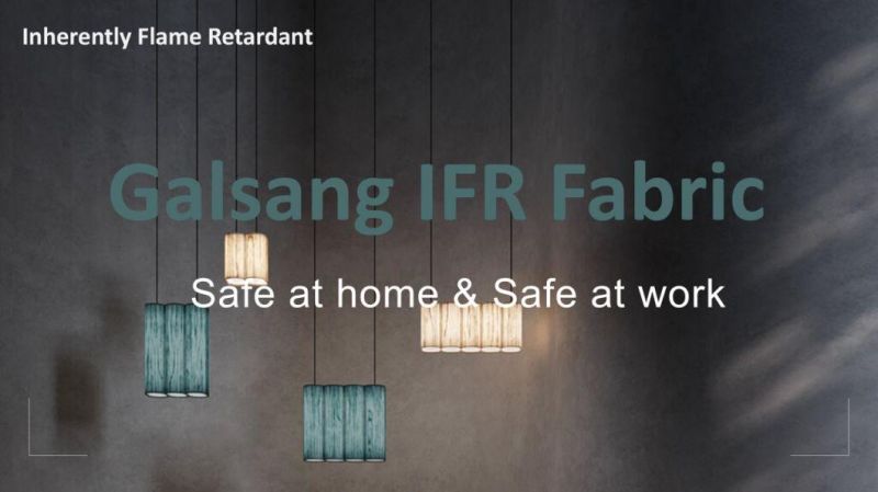 Inherently Flame Retardant Polyester Fabric for Sofa and Upholstery