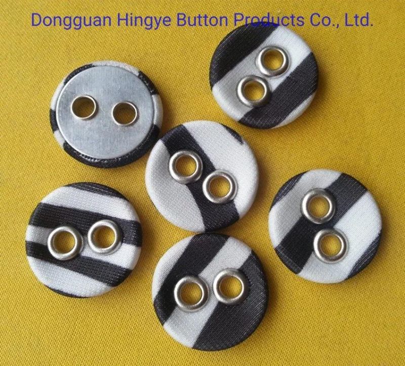 Fabric Covered Button Aluminum Fabric Cover Button Self Covered Button Shank for Furniture and Garment Clothes