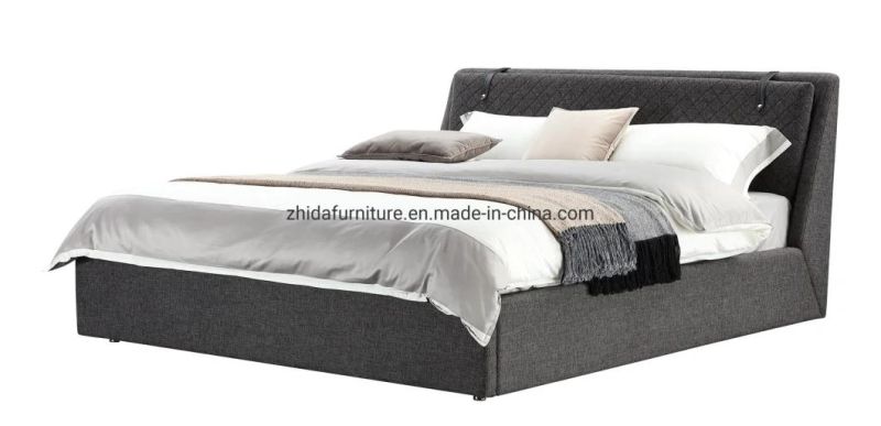 Modern Home Hotel Bedroom Furniture Set Double Bed