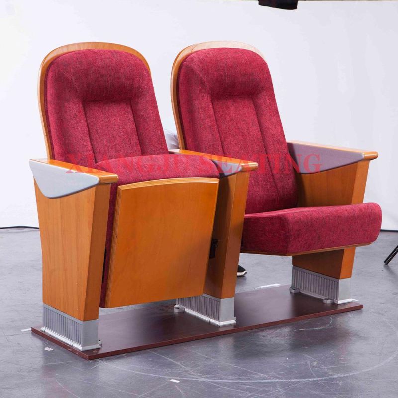 Factory School Durable Theater Seating Wooden Auditorium Chairs